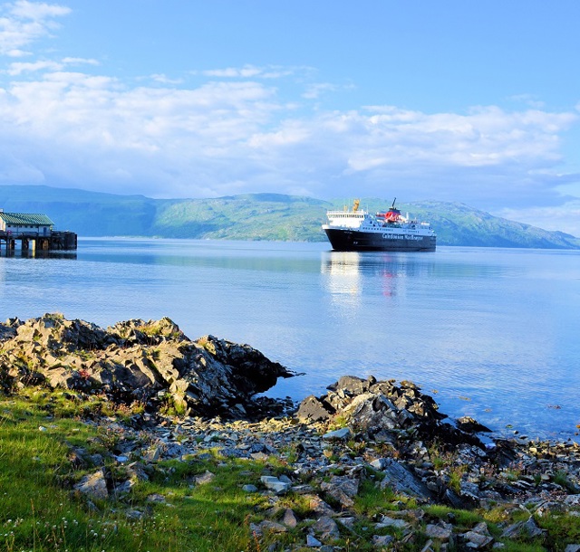 MV Isle of Mull coming into Craignure