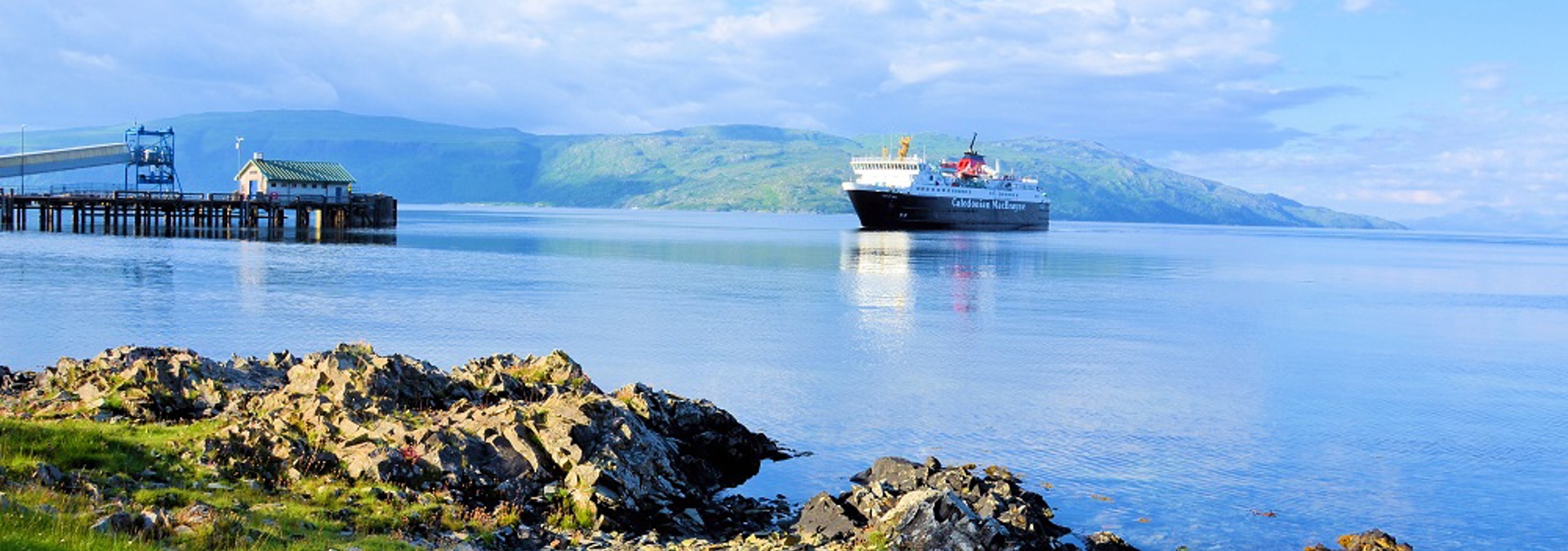 MV Isle of Mull coming into Craignure