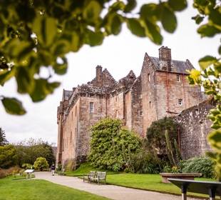 A view of Brodick Castle