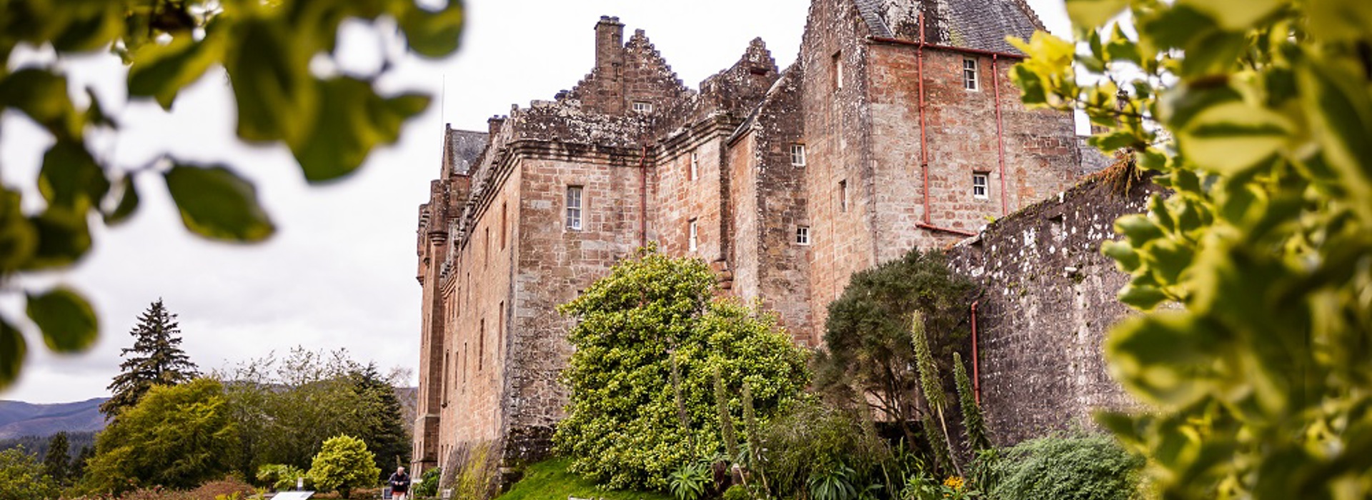 A view of Brodick Castle