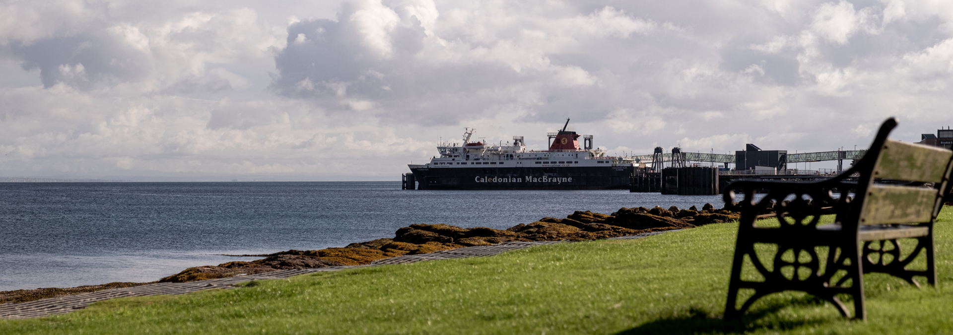 Caledonian Isles ferry at Brodick port