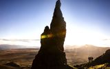 On a clear day a view of the rocky point at the Old Man of Storr - Isle of Skye