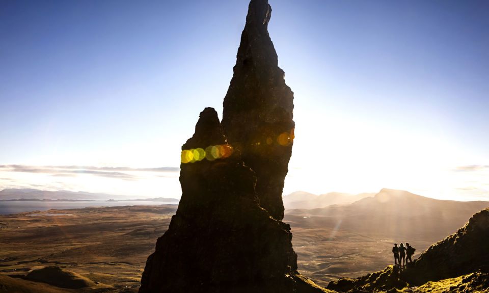 On a clear day a view of the rocky point at the Old Man of Storr - Isle of Skye