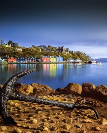The colourful village of Tobermory on Mull