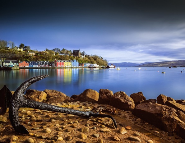 The colourful village of Tobermory on Mull