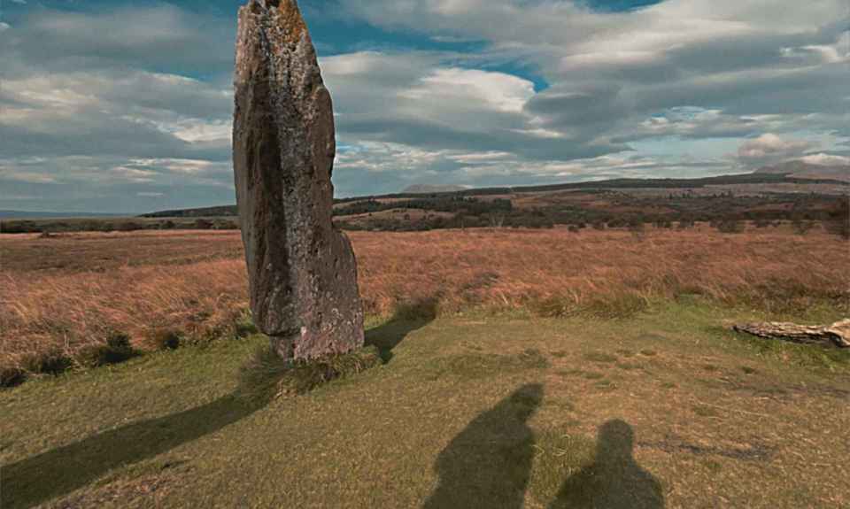 Ancient standing stone on Arran